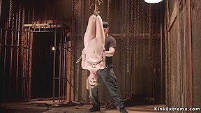 Hot Butt Beauty Spanked And Caned In Dungeon - Ashley Lane