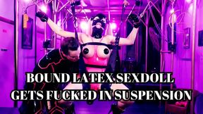 VIVIENNE L'AMOUR - LATEX SEXDOLL GETS FUCKED IN SUSPENSION (1080P FULL HD)