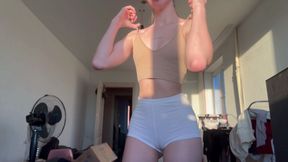 biceps cameltoe worship