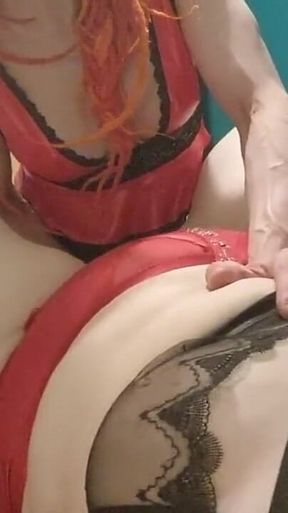 Horny Futa Shemale Hard Fucking a Hot BBW to Super Hard Orgasms