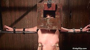 Hooked Pussy Slave Is Shackled