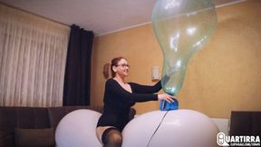 Q681 Depry pumps to pop big balloons - 480p
