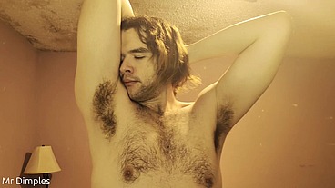I show off my post-workout armpits!