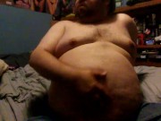 chug after whole med pizza