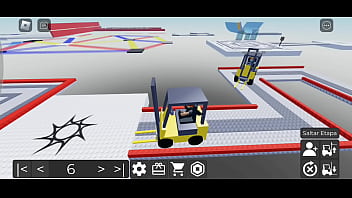 JUGANDO EL JUEGO DE LOS CARRITOS EN ROBLOX