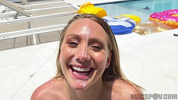 PAWG Neighbor AJ Applegate Didn&#039_t Wanna Borrow Sugar.. She Wanted Cum