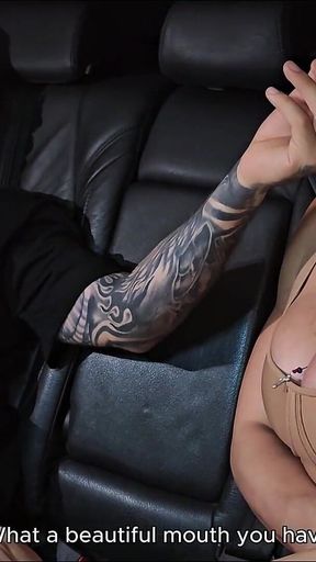 Mature Colombian Blonde Monique Fuentes, Fucks Her Driver in the Car - Brian Evansx