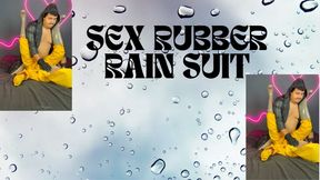 sex in rubber rain suit