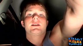 Straight thug needs to loosen up so he strokes it wildly