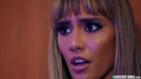 Red Light Arena interracial threesome