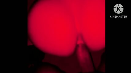 Fuck & bust on tranny bubble ass