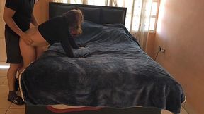 Gym buddy’s slutty MILF friend can’t get enough—sucking and fucking like a total nympho again