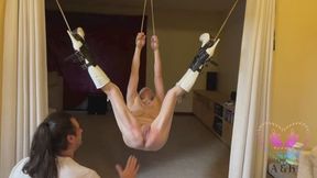 Suspension + Bondage + Pussy Impact + Anal Training