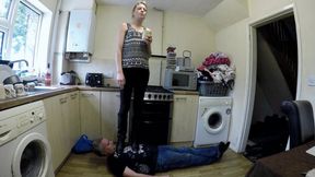 Chelsea Smoking Coffee Drinking Trample Boots