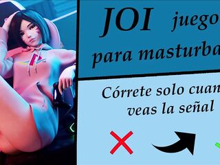 JOI anime (interactivo) - Edges y orgasmos arruinados.