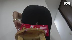 Butt Of Canela Enjoys Destroying Lightning McQueen