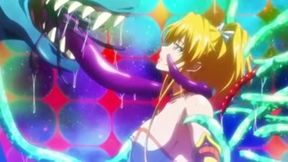 Magical Beast Purifier Girls Utea 1 - Magical Hentai Girls Are Fucked By Tentacles In Space