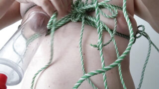 Gaping, bondage, nipple – japanische mollige schwule Sklaven werden im Arsch gefickt