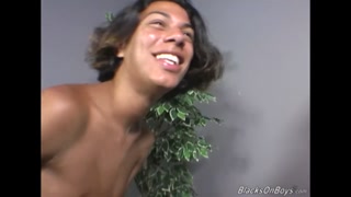 Jose Miguel Taking His First Black Cock