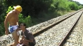straight boy fucked in exhib cruising rail train