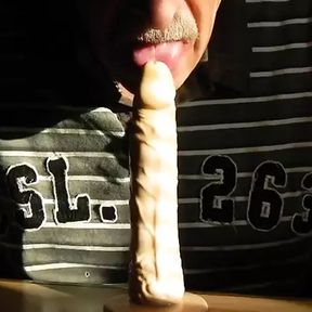 Deepthroat my dildo