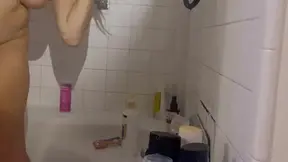 Fun in the shower recording myself just so I could send it to mine and his friends
