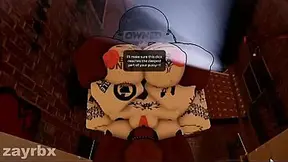 Detour in the alley leads to PAWG cop girl getting her pussy destroyed 18 (Roblox) [BLACKED]