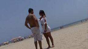 Brunette Brazilian Gets A Big Dick Inside Her Asshole