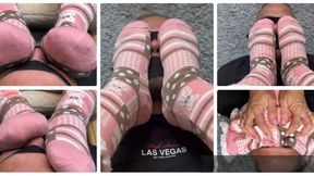 Stepbrother sniffs stepsister's Stinky and Dirty socks - SOCKS Smelling WMV