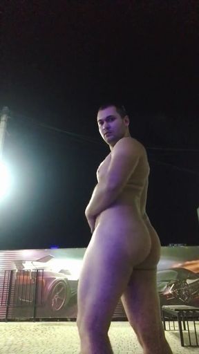 Exhibitionist at the Car Wash