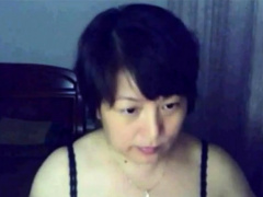 Chinese  lady on webcam