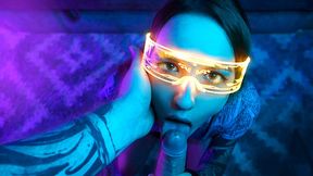 POV cyberpunk &mdash;  deepthroat a petite slut - Sunako_Kirishiki