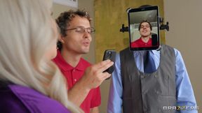 Kay Carter gets her eager pussy and asshole drilled