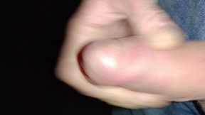 Night Time Cruising, Big Uncut Cock Wanking and Cumming in the Woods - Rockard Daddy