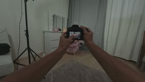 I shoot Melena Maria Rya backstage