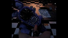 Withered bonnie jerking off nightguard