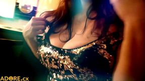 Mature with big boobs seduced on the party