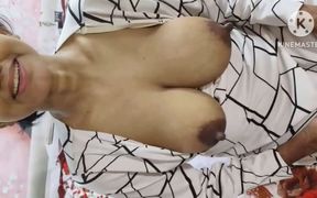 2nd Day of Big Boobs Young Indian Hot Stepmother Fuck with Stepson