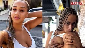 Hot Trip to a Fast Food Joint with Exhibitionist Naomi