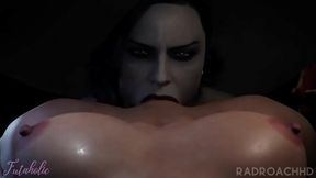 Lady Dick Destroys Big-Ass With Anal Sex & Deepthroat Creampie Bliss