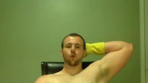 Stud with Rubber Gloves