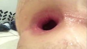 smashing my arse hardcore with my favourite dildo