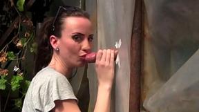 ”AMATEUR YOUNG MILF GLORYHOLE BLOWJOB”