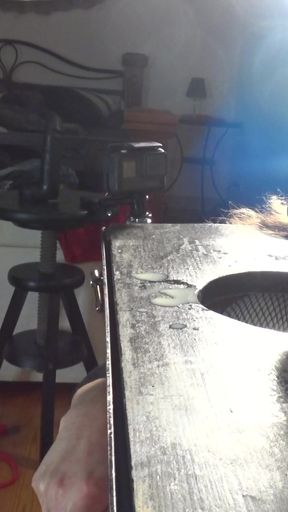 Emotional moment from &quot;Facefucked in Pillory by cock and a Bad Dragon - Little Sunshine MILF&quot;