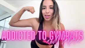 Addicted to Gymrats and Fabric 2 Muscle Worship Biceps Abs Femdom Bratty Goddess