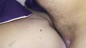 Femboy Handsome Boy with a Huge Dick Stuck His Daddy's Big Dick on Cum