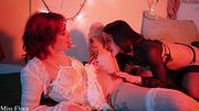 Who's Pussy Is This? Lesbian Domination and Sensual Fingering in Lingerie with Cute Subgirl Mushroom Sofi