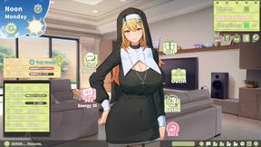 Hentai Game - Kasumi’s Wild Cowgirl Scene & Ayano’s Slippery Bath Handjob - Hentai Gameplay Animation