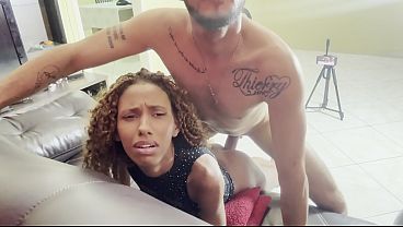 Gostosa Latina neighbor gets her little ass pounded