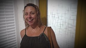 Step Mom Comes Home Soaking Wet! - Cock Ninja - Goddess Brianna Beach